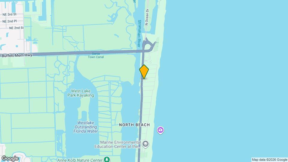 5601 N Ocean Dr Map and Location Details