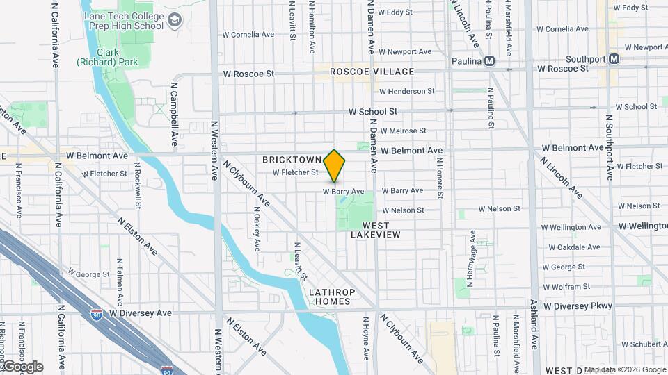 2100 W Barry Ave Mapa y Detalles de la Ubicación