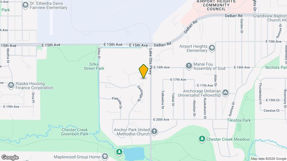 2231 Sunburst Cir Mapa y Detalles de la Ubicación