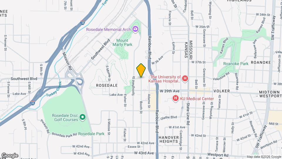 Johnson Med Center Map and Location Details