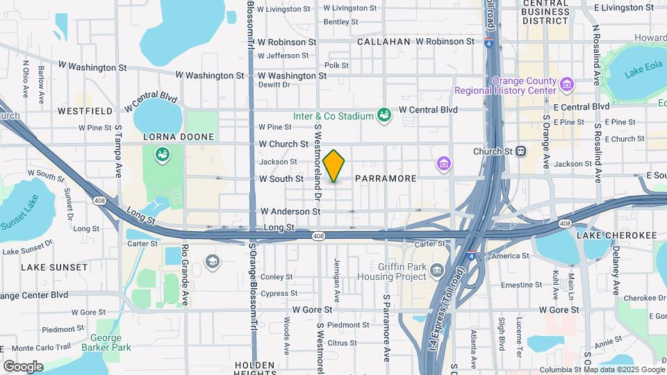 901 Colyer St Map and Location Details