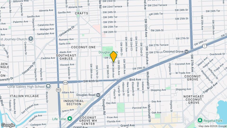 2802 SW 36th Ave Mapa y Detalles de la Ubicación