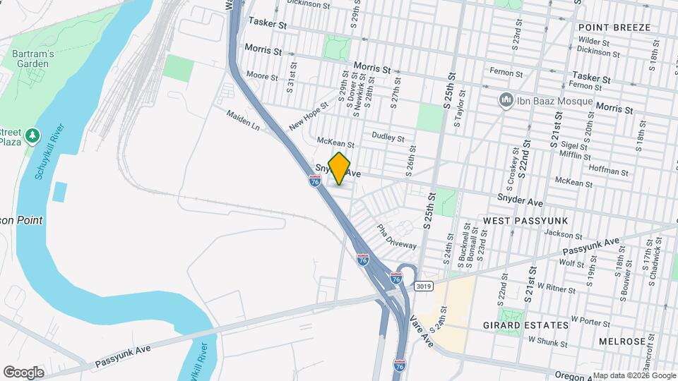 2828 Winton St Map and Location Details