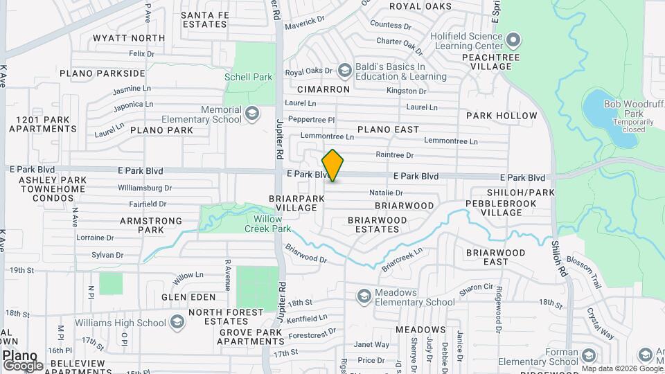 2605 Natalie Dr Map and Location Details