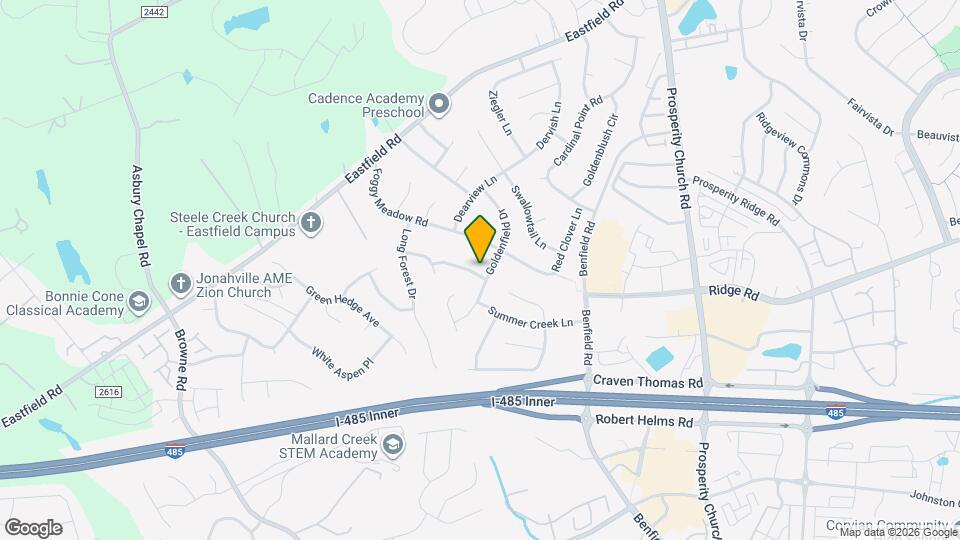 12045 Evergreen Hollow Dr Map and Location Details