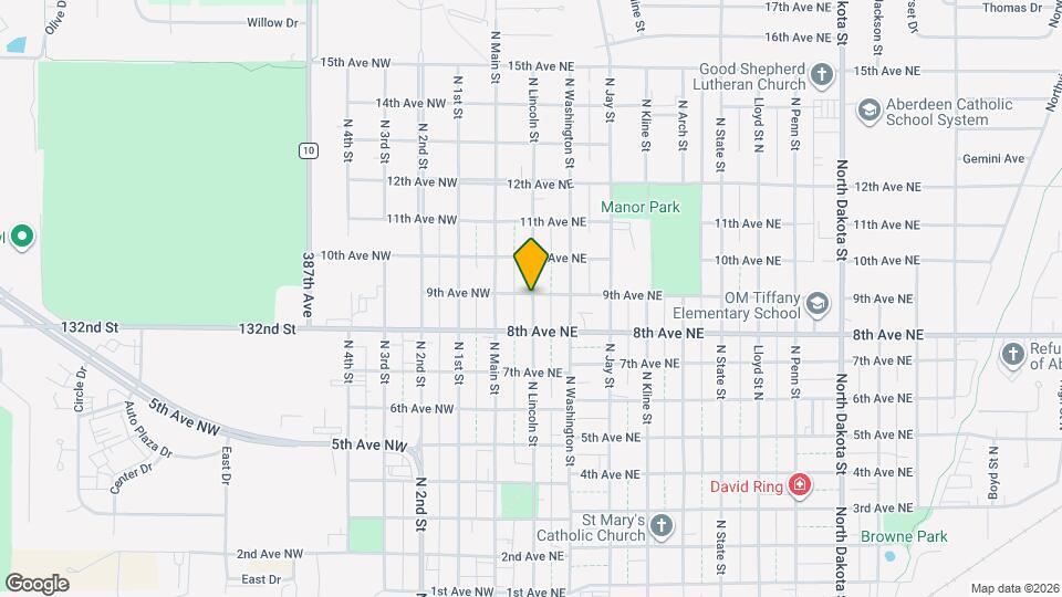 10 9th Ave NE Map and Location Details