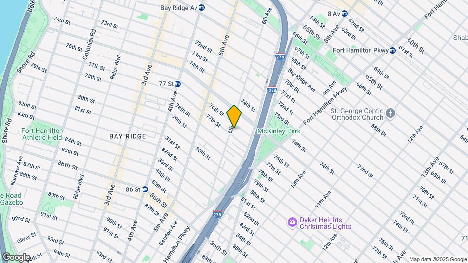 7617 6th Ave Map and Location Details