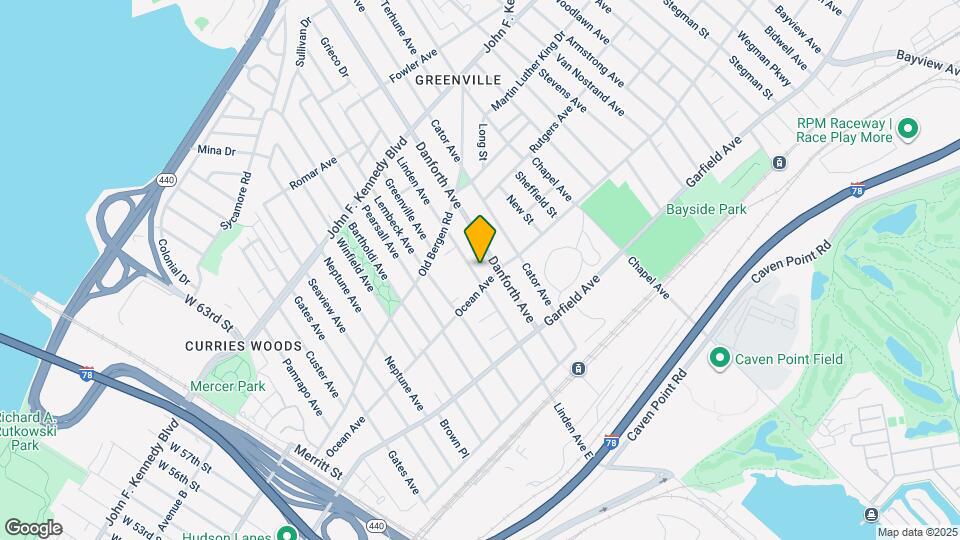 116 Linden Ave Map and Location Details