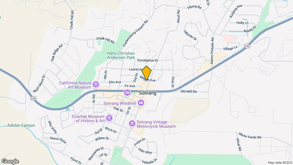 539 Alisal Rd Mapa y Detalles de la Ubicación