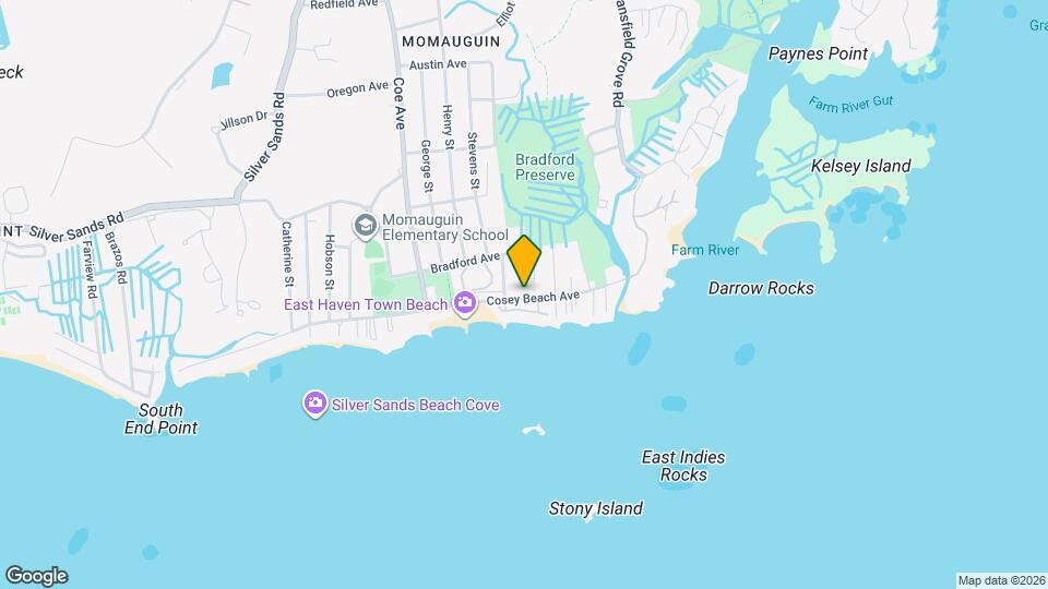 85 Cosey Beach Ave, Unit 2 Map and Location Details