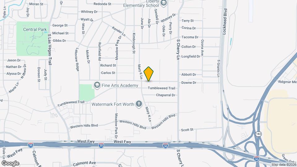 8033 Downe Dr Map and Location Details