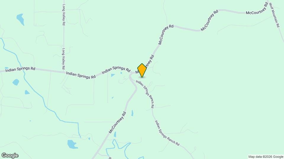 16083 Indian Springs Ranch Rd Map and Location Details