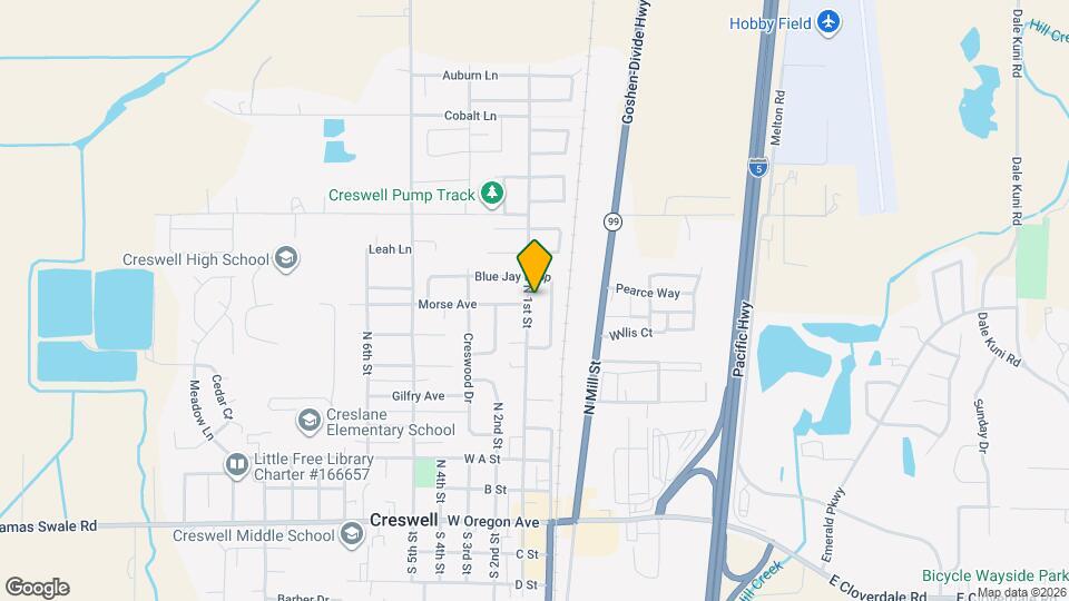 692 N 1st St Map and Location Details