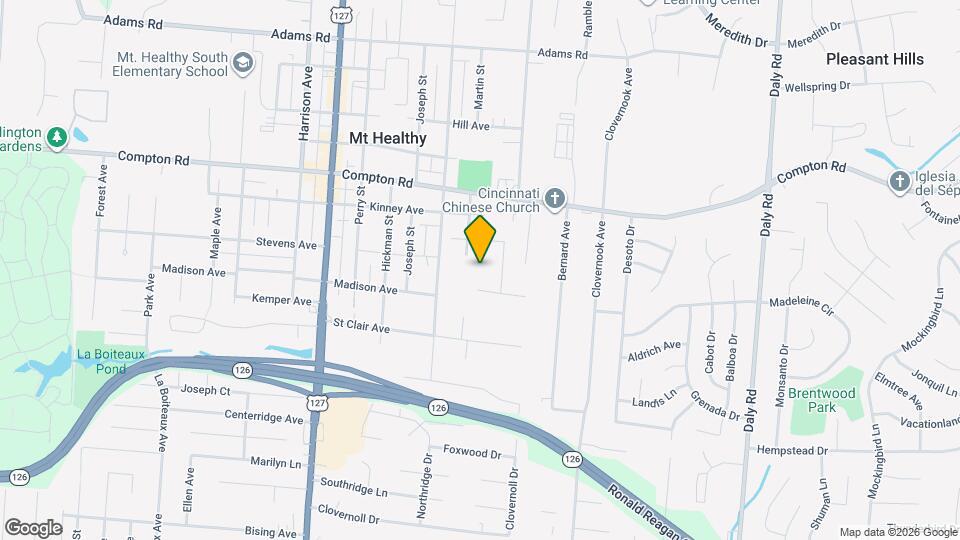 The Reserve on South Martin Map and Location Details