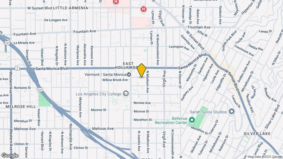 4520-4524 3/4 Willow Brook Ave Map and Location Details