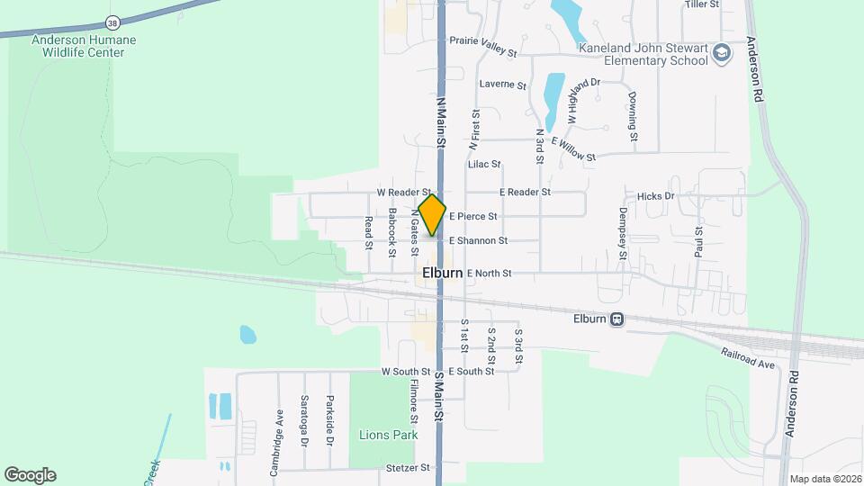 138 N Main Street Apt B, Unit Upper Map and Location Details