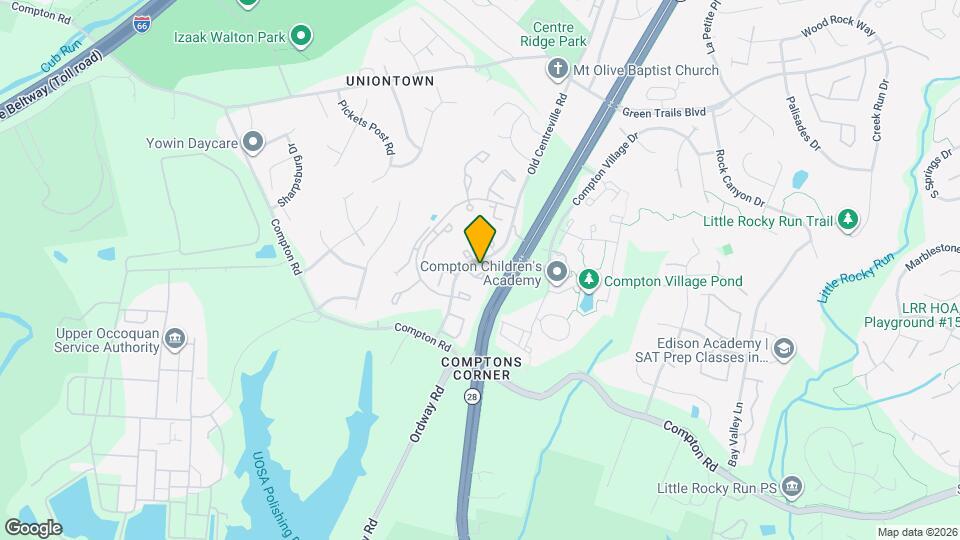 6802 Cottingham Ln Map and Location Details