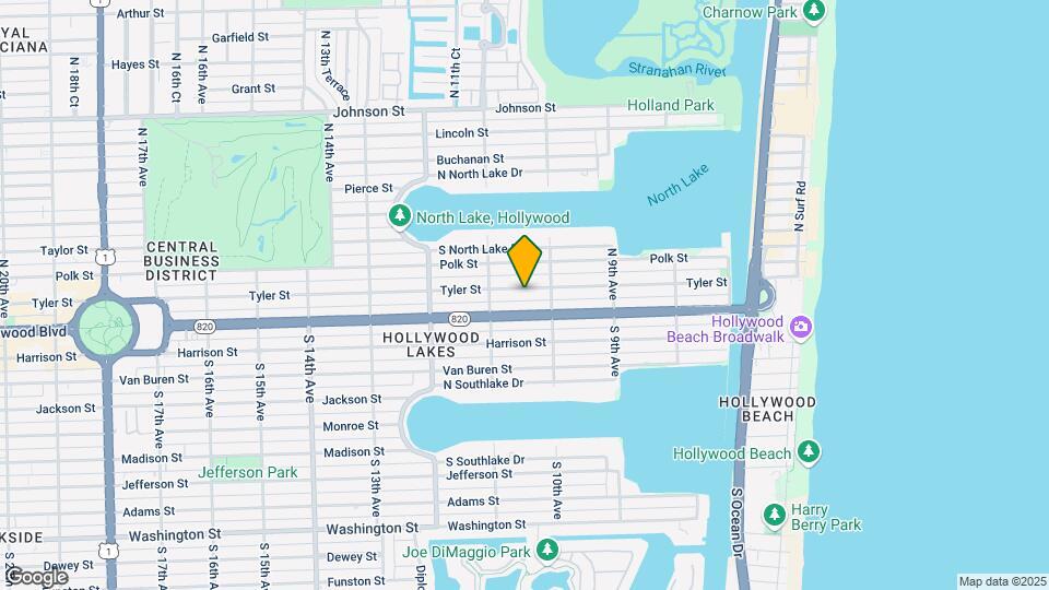 1024 Tyler St Mapa y Detalles de la Ubicación