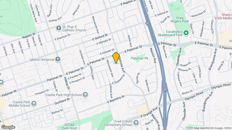 1321 Myra Ct Map and Location Details