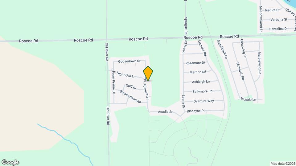 10173 Hawks Pointe Trl Map and Location Details