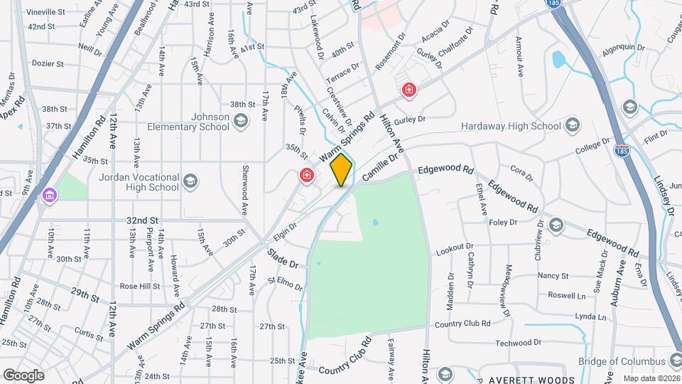 3311 Cherokee Ave Map and Location Details