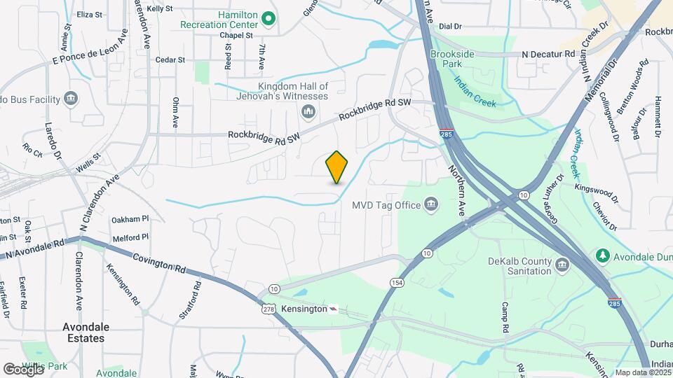 580 Avondale Hills Dr Map and Location Details