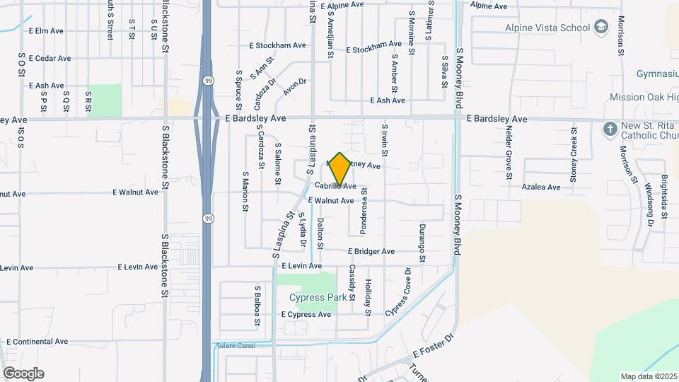 1755 Cabrillo Ave Map and Location Details