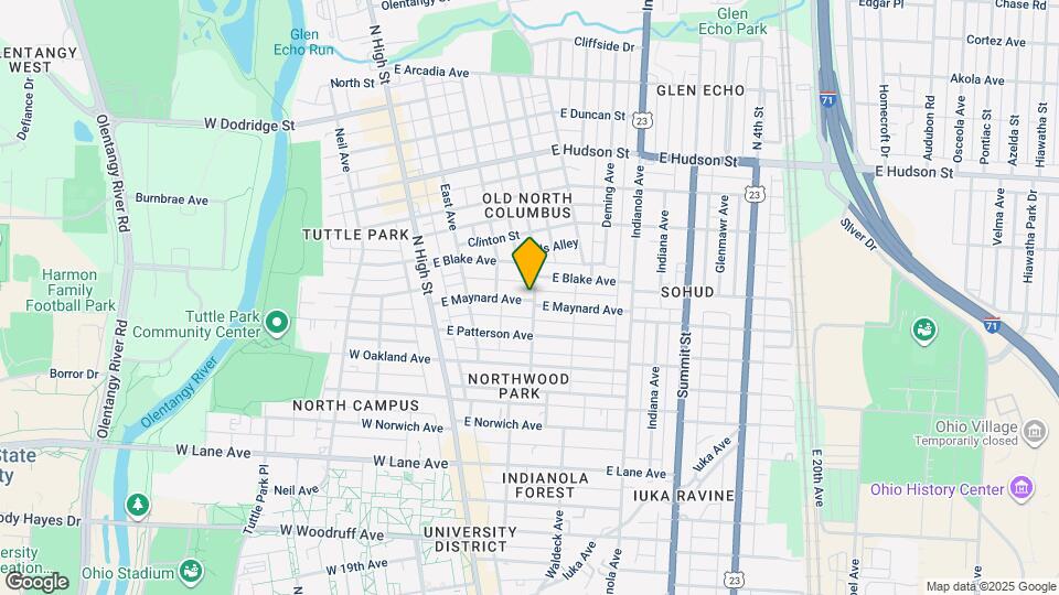 142 E Maynard Ave Map and Location Details