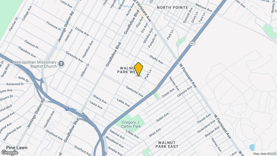 6024 Lucille Ave Map and Location Details