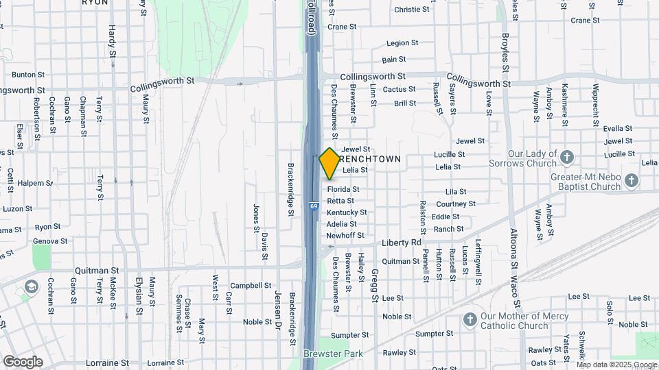 3019 Florida St Map and Location Details