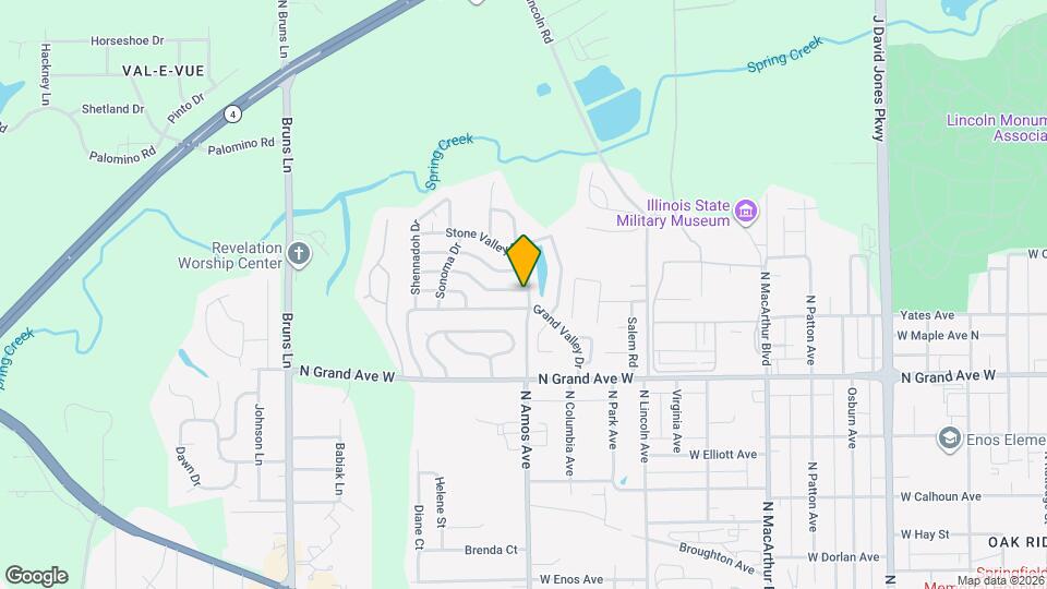 3 Amos Valley Dr Map and Location Details