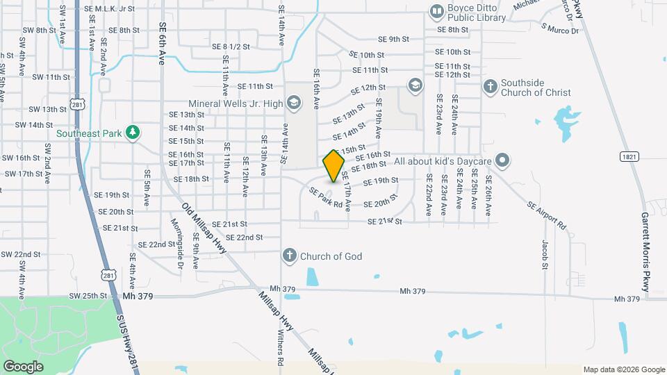 1613 SE Park Rd Map and Location Details
