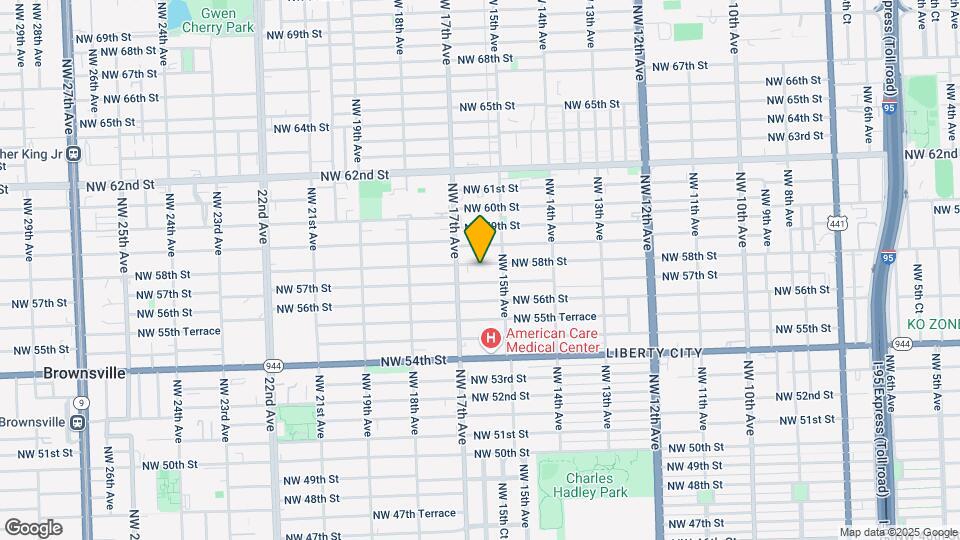 1574 NW 58th St Map and Location Details