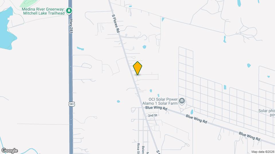 2038 Zephyr Lily Map and Location Details