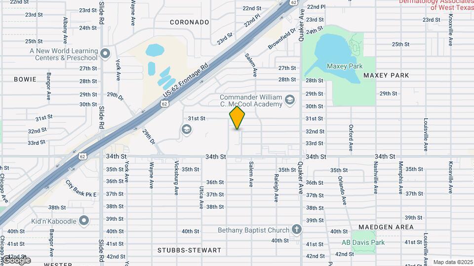3202 Salisbury Ave Mapa y Detalles de la Ubicación