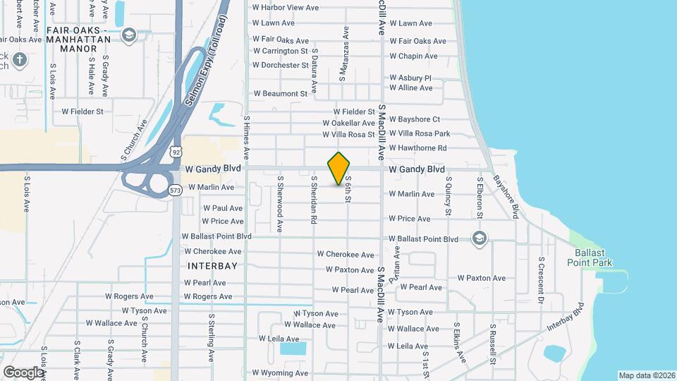 3204 W Marlin Ave Map and Location Details