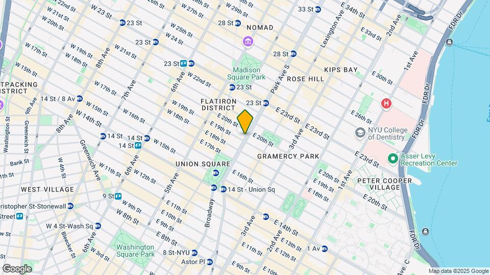 240 Park Ave S Map and Location Details