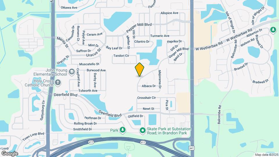 2537 Ginger Mill Blvd Map and Location Details
