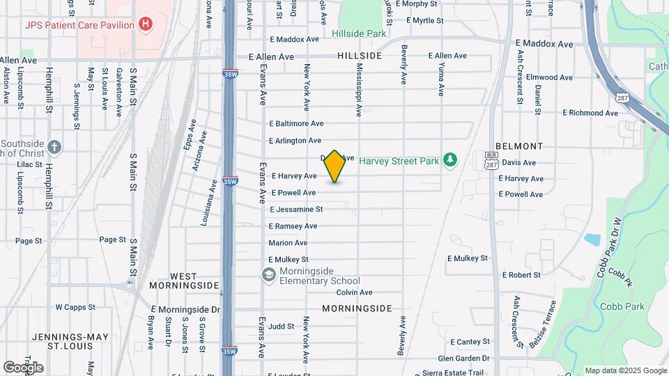 1037 E Powell Ave Map and Location Details