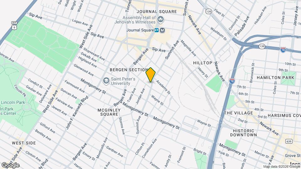 333 Summit Ave, Unit 103 Map and Location Details