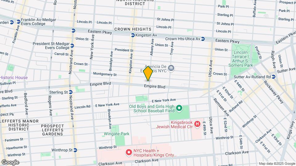 464 Albany Ave Mapa y Detalles de la Ubicación
