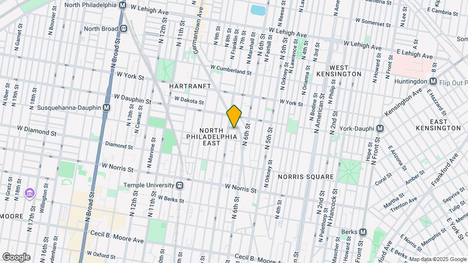 2218 N Marshall St Mapa y Detalles de la Ubicación