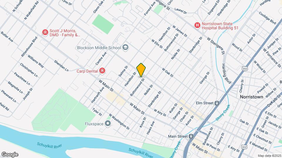 563 Buttonwood St Map and Location Details
