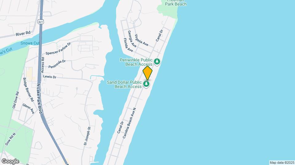 1308 Carolina Beach Ave N Map and Location Details