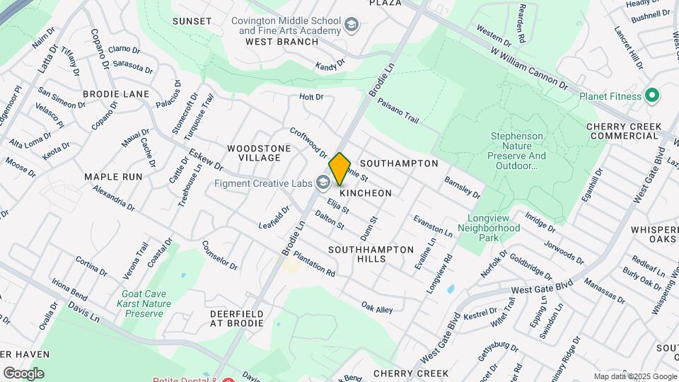 3413 Blumie St Map and Location Details