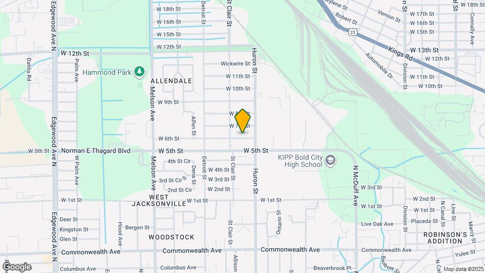 2845-2847 W 6th St Map and Location Details