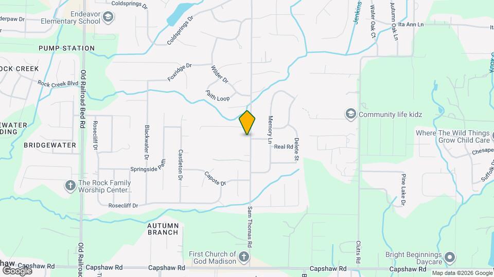 352 Sam Thomas Rd Map and Location Details