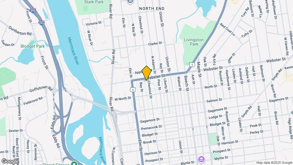 784 Chestnut St, Unit 2 Map and Location Details