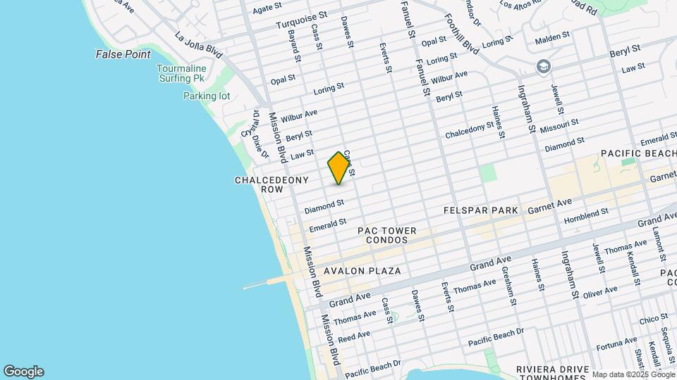 Ocean Breeze Apartments Map and Location Details