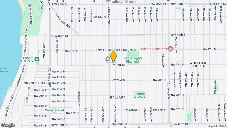7503 Jones Ave NW Map and Location Details